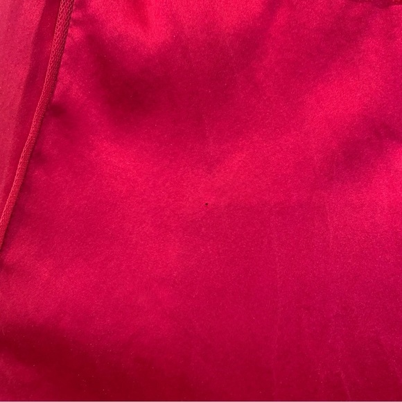 WHBM Fuchsia Pink Pure Silk Cami Top with Lace Neckline - Picture 7 of 7